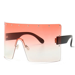 Oversized Rivet Oversized Sunglasses