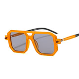 Fashion Glasses: Retro Square Transparent Fashion Glasses