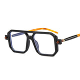 Fashion Glasses: Retro Square Transparent Fashion Glasses