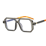 Fashion Glasses: Retro Square Transparent Fashion Glasses