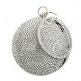 Clutch Bags: Luxury Rhinestone Sphere Clutch Bags