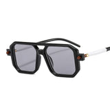 Fashion Glasses: Retro Square Transparent Fashion Glasses