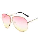 Oversized Vintage Aviator Sunglasses