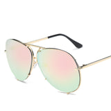 Oversized Vintage Aviator Sunglasses